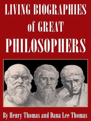 cover image of Living Biographies of Great Philosophers